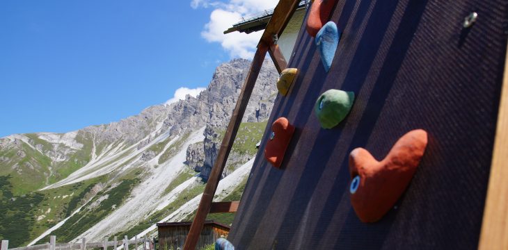 new climbing routes “for the little ones”